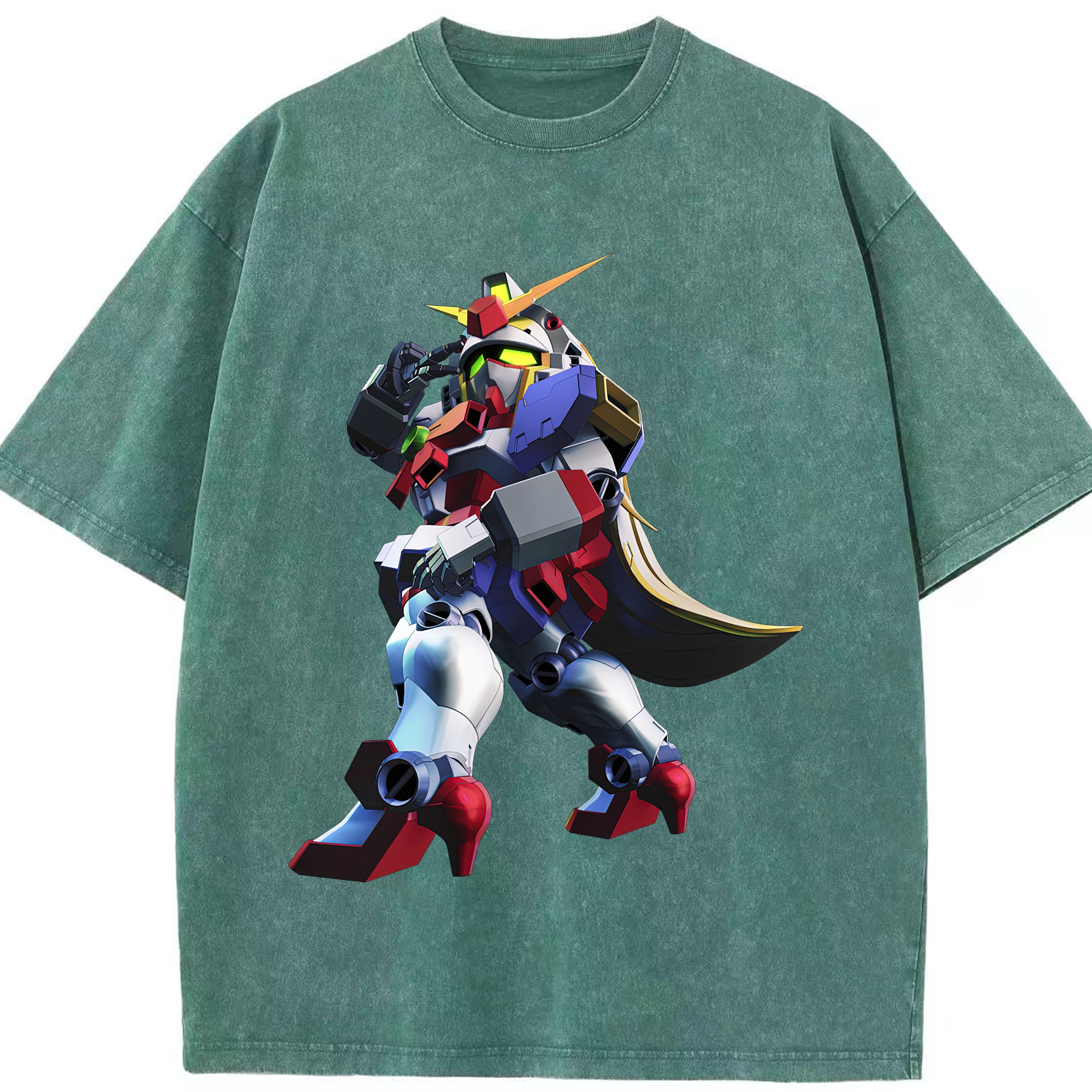 （画像用） 機動戦士ガンダム Mobile Suit Gundam 綿100% ヴィンテージ風 半袖Tシャツ（フロントプリント）
